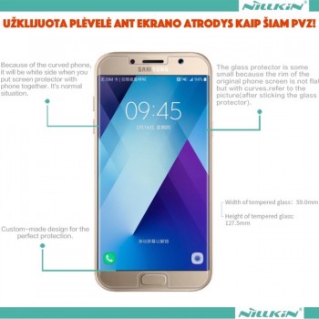 Grūdintas stiklas Nillkin amazing h (Galaxy A3 2017) Grūdintas stiklas Nillkin amazing h (Galaxy A3 2017)